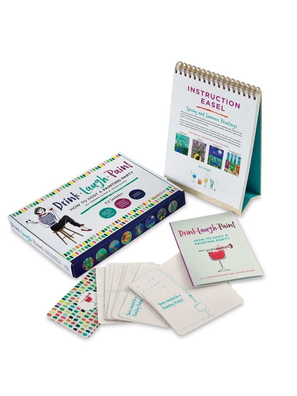 Drink Laugh Paint: How To Host A Painting Party Kit